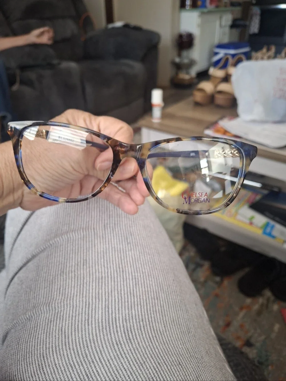 Women’s Fashion Glasses in Blue Tortoiseshell